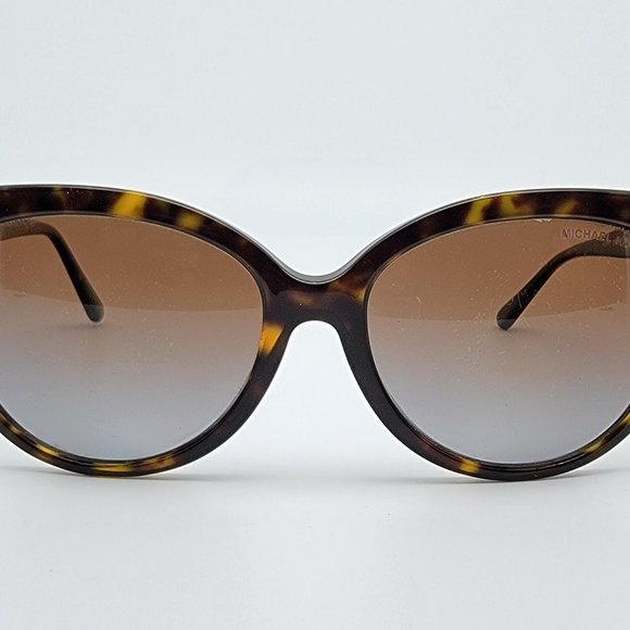 *SOLD* Michael Kors MK2045 Jan Dark Tortoise Frame Polarized Brown Sunglasses - Picture 2 of 12